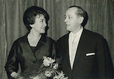 Ruth und Hans zur Hochzeit 1946