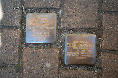STOLPERSTEINE in der Pfortenstraße 13 2024