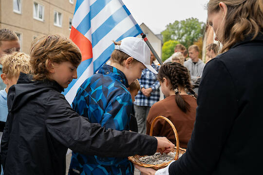 viele Schülerinnen und Schüler sind beteiligt