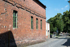 Eingang zur Kesselstraße von der Dresdener Straße 2024