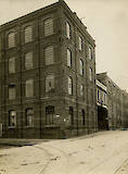 Fabrik Ludwig Heimberger von der Geschwister-Scholl-Straße aus fotografiert, vor 1926