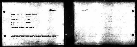 Aberkennung der Deutschen Staatsbürgerschaft für Rosa Glaser