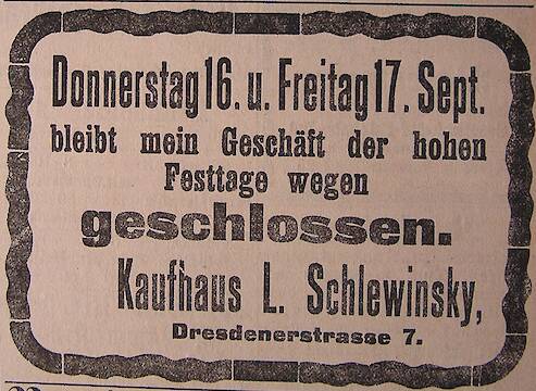 Familie Schlewinsky