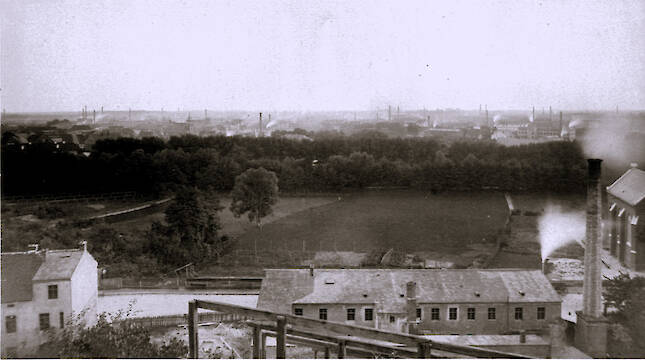 Bergstraße ca. 1888