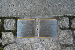 STOLPERSTEINE in der Langen Straße 39 2024