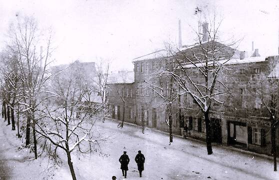 Friedrichstraße Winter 1927
