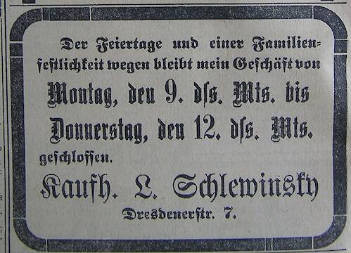 Spremberger Anzeiger vom 07.09.1907