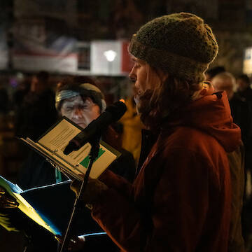 Lesung der Geschichte dreier Tuchfabrikantenfamilien